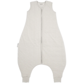 Meyco Sleeping bag jumper lined interlock jersey Slub Greige 104 cm